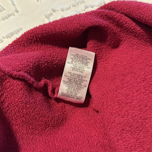 Peloton Sweatshirt Everyday Oversized Crewneck Pink Floral Logo Bike NEW - Picture 7 of 7